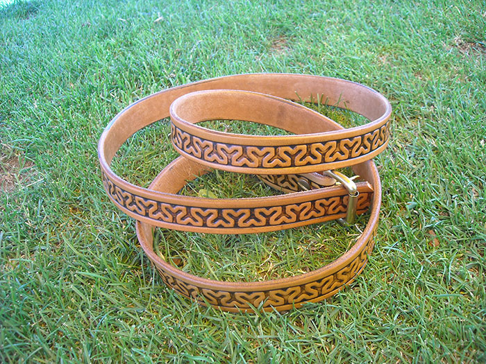 A BELT ON GRASS